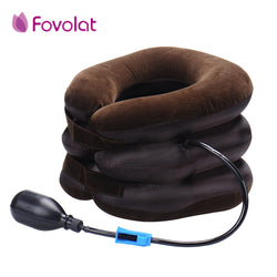 Inflatable Cervical Traction Neck Pillow Massage