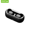 QCY QS1 Mini Dual V5.0 Wireless Earphones Bluetooth Earphones 3D Stereo Sound Earbuds with Dual Microphone and Charging box