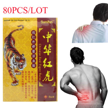 Tiger Balm Pain Relief Medical Plaster Chinese Patches for Analgesic Neck .