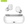 QCY QS1 Mini Dual V5.0 Wireless Earphones Bluetooth Earphones 3D Stereo Sound Earbuds with Dual Microphone and Charging box